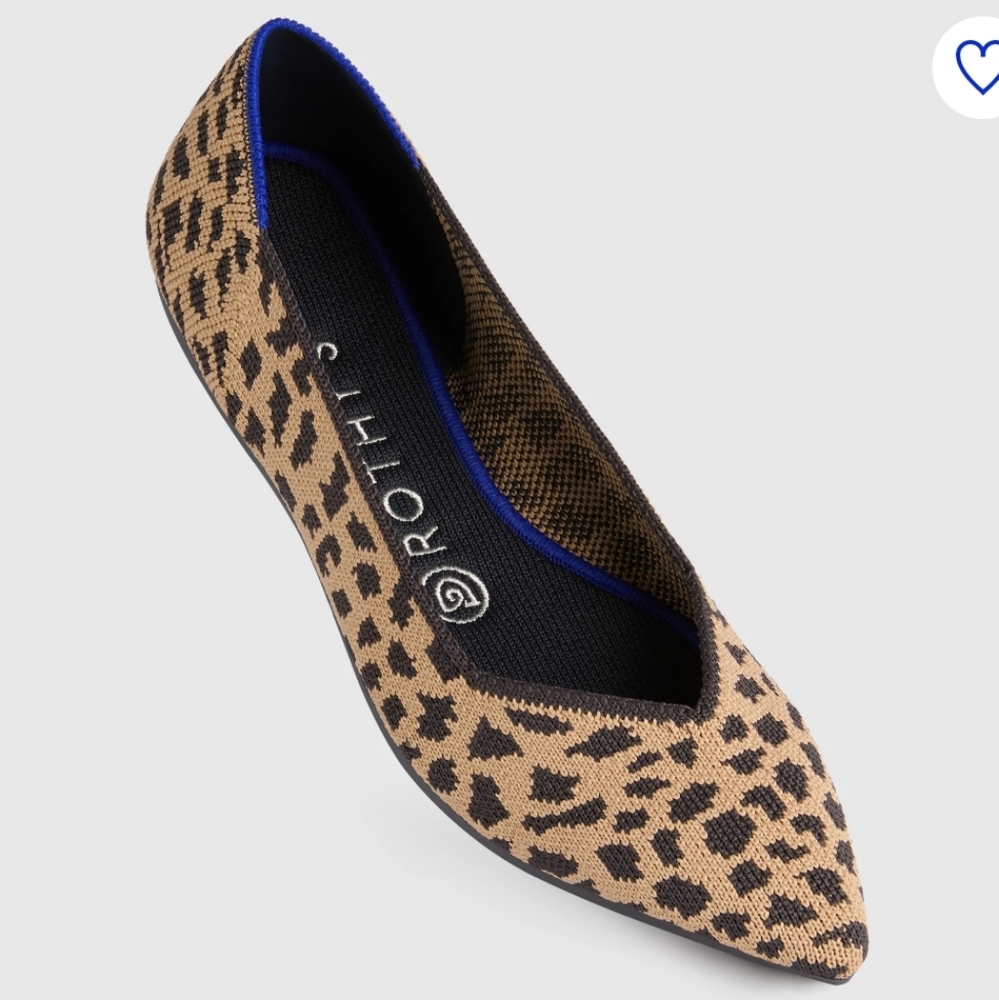Leopard print rothys